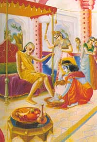 Sudama And Krishna