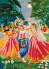 Balarama passed every night with the gopis in the forest of Vrndavana.
