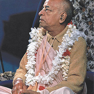 His Divine Grace A. C. Bhaktivedanta Swami Prabhupada Founder-Acarya of the International Society for Krishna Consciousnes